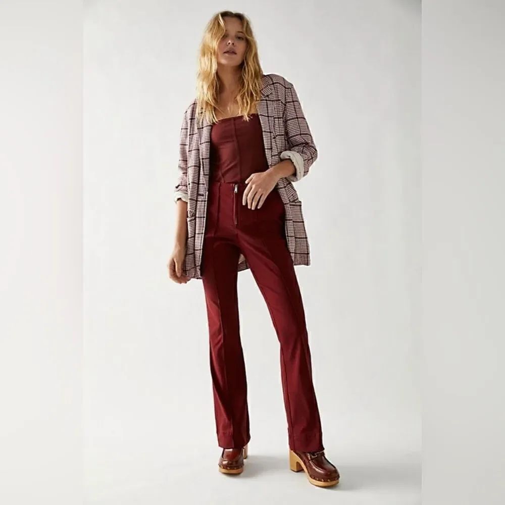 Free People Go For That Slim Flare Pants Women’s Small